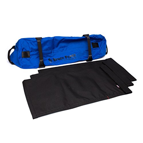 Brute Force Sandbags Strongman Blue Heavy Duty Workouyt Sandbags