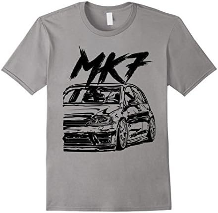 Mens dirty golf 7 mk7 r t-shirt men women Medium Slate