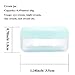 ANREONER 12 Pack Travel Size Toiletries Bottles and Jars Set, TSA Approved Portable Rigid Plastic Travel Containers with Flip Cap Spray Lotion Bottles Travel Case - Transparent