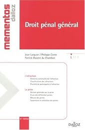 Droit pénal général
