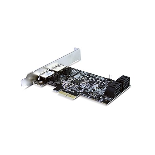 Vantec 4-Channel 6-Port SATA 6Gb/s PCIe RAID Host Card with HyperDuo Technology (UGT-ST644R)