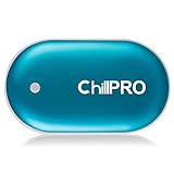 ChillPro Rechargeable Hand Warmer 5200mAh Power Bank 2-in-1 by USB Portable Battery Charger for Iphone/Samsung/HTC-Reusable Pocket Pebble Battery Electric Handwarmer Great Easter Gift for Her/Him