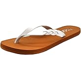 Flojos Serenity Women's Sandal, Thong W/Outside Strap Woven