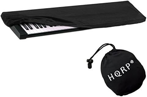 HQRP Elastic Keyboard Dust Cover compatible with Yamaha PSR-E333