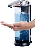 Secura 16.9oz/500ml Premium Touchless Battery Operated Electric Automatic Soap Dispenser w/Adjustable Soap Dispensing Volume Control Dial (1-Year Warranty)
