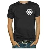 2-SIDED T-SHIRT / EMT - BLACK, Size Large