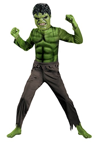 Boys Hulk Avengers Basic Kids Child Fancy Dress Party Halloween Costume