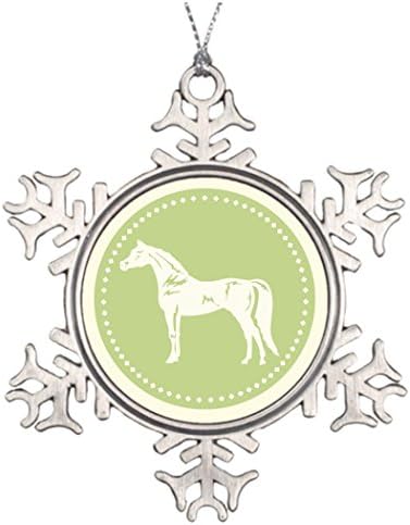 SMALL Poppy Tree Branch Decoration Arabian Horse Silhouette Cool Christmas Tree Decorations