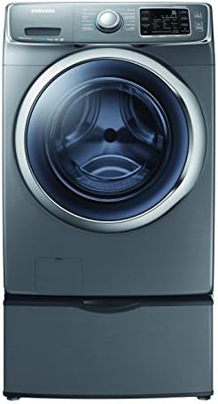 lavadora samsung wf20h5700ap 20kg stainless platinum pedestal we357aop