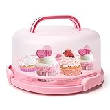 Cake Storage Container with handle, 10inch Cake