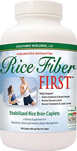 Greens First Stabilized Rice Bran Caplets, 180 Count