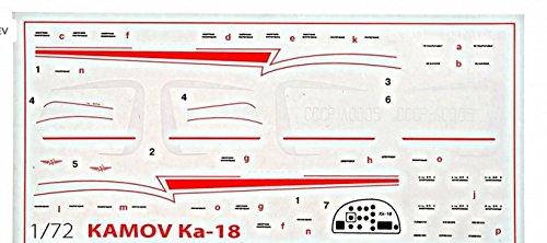 Ka-18 Soviet civil helicopter 1/72 Amodel 7252