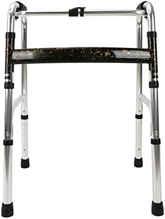 Hmhope Hi-Riser Walking Frame without Wheels Adjustable Height(73-85cm) Lightweight Aluminium Folding Elderly Product