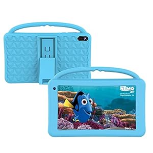 Kids-Tablets-7-Inch-IPS-HD-Display-QuadCore-Android-100-Pie-Tablet-PC-for-Kids-GMS-Certificated-2GB-RAM-32GB-ROM-WIFI-with-Handheld-Portable-Kids-Proof-Silicon-Case-for-Kids-Birthday-Gift-Blue Kids Tablets 7 Inch IPS HD Display QuadCore Android 10.0 Pie Tablet PC for Kids GMS Certificated 2GB RAM 32GB ROM WIFI…