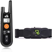 Dog Training Collar - Rechargeable Dog Shock Collar w/3 Training Modes, Beep, Vibration and Shock, 100% Waterproof Training Collar, Up to 1000Ft Remote Range, 0~99 Shock Levels Dog Training Set