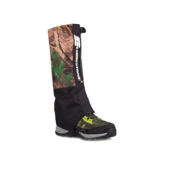 Hanperal-Double-Layer-Waterproof-Hunting-Walking-Climbing-Legging-Snow-Gaiters-Camouflage