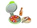 Hape White Wooden Waffle Maker Set, Pretend Play Kitchen Accessories for Kids Preschoolers, Encourages Imaginative Play, 12Piece