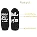 SweetGo Funny Saying Knitted Words Dobby is Free Unisex Combed Cotton Low Cut Socks 2 Pack (Black, One Size)