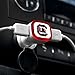 NCAA South Carolina Gamecocks Car Charger, White