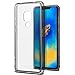 Huawei Mate 20 Case, VRS Design [Transparent] Clear Heavy Duty Protection [Crystal Chrome] Anti-Yellowing Acryl Back TPU Bumper Compatible with Huawei Mate 20 (2018)