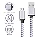  Micro USB Cable, Amoner 6Pack 10FT Micro USB to USB Android Charger Cable, Fast USB Charging Cable for Windows/MP3 and More (White)