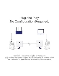 Kit de inicio del adaptador Nano Powerline TP-LINK AV500
