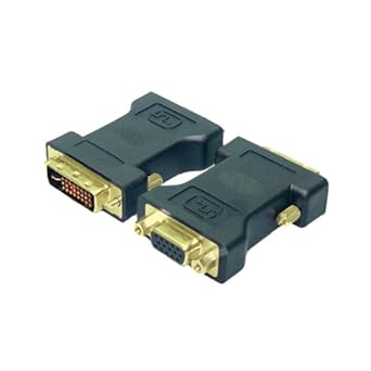 Mcab 7100030 DVI-Adapter (DVI-I Stecker auf D-Sub Buchse)