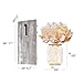 2 Pcs Mason Jar Lights l Premium Mason Jar Sconces with 6 Hours Timer Mason Jars Lights with Silk Hydrangea for Home Décor Perfect as a Gift on Birthday Wedding Anniversary and more