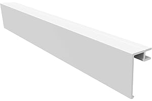 Crownwall TOP-Trim Piece 4 ft. (48-in) - Dove Grey