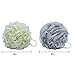 VAMIX Bath Sponge Set of 4 Colors (75 Gram each)- Large Mesh Brush Shower Ball Pouf Loofahs Shower Sponge