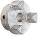Lovejoy 10635 Size AL075 Jaw Coupling Hub, Aluminum, Inch, 0.5'' Bore, 1.75'' OD, 0.81'' Length Through Bore, 0.125'' x 0.063'' Keyway primary