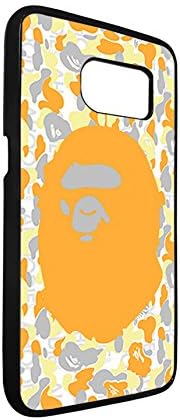 Samsung Galaxy S7 Edge Case Bape TPU Protector Phone Case, Bape Logo Galaxy S7 Edge Case for Girls, Vintage Design Slim fit Case Cover