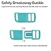 WAAAG Pet Supplies, (Cactus and Succulents) Cat Collar, Dog Collar, Small Dog Collar, Medium Dog Collar, Large Dog Collar (Blue Cactus Collar, XXS)