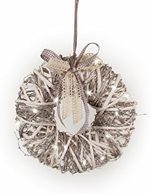 Tobs Led Pre Lit Vine And Willow Wreath Wedding Home Or