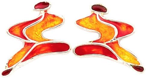 Souvenirs of France - Auvergne Lava Flow Earrings