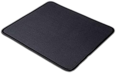 KAZAIRA Original Gaming Mouse Pad with Anti-Fray Stitched Edges - 13" x 11" - Black