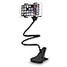SQDeal Universal Long Arm Lazy Mobile Phone Gooseneck Stand Holder Stents Flexible Bed Desk Table Clip Bracket Cradle for iPhone Smasung HTC LG Sony Nokia Smartphones
