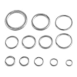 Round Welded Type 316 Stainless Steel Rings - Select from 12 Sizes - 5/8
