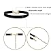 22 PCS Black Choker Necklaces Set Womens Velvet Choker Set Classic with Lace Tattoo Charm Girls Stretch Necklace (Pack of 22)