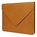 Plemo Laptop Sleeve Case Compatible with 13-13.3 inch MacBook Pro, MacBook Air, Notebook Computer, Water-Resistant PU Leather Protective Case Cover, Brown (11-11.6 Inch)