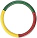 Majic Rasta Steering Wheel Cover - Universal Fit- Comfortable under all weather conditions (GREEN/RED/YELLOW)