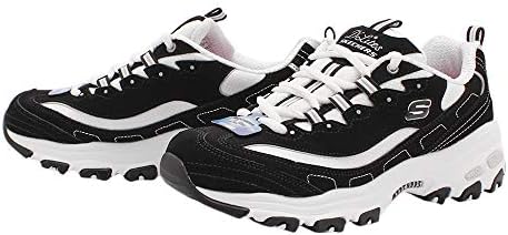 [スケッチャーズ] レディース 女性用 シューズ 靴 スニーカー 運動靴 D’Lites – Biggest Fan – Black/White 8 B – Medium 並行輸入品 [並行輸入品]