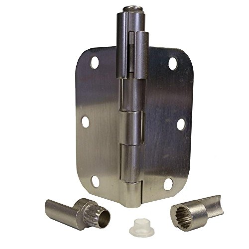 Door Saver III Residential Hinge Door Stop in Satin Nickel