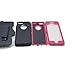 iphone 6s Plus Case, Kecko Shockproof High Impact Tough Rubber Rugged Hybrid Defender Series Case Cover Skin w/ Built-in Screen Protector & Belt Clips for iphone 6 Plus/6S Plus - Black Rose