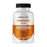 Damiana Leaf Extract 10:1 for Sexual Health in Women and Men Both 400 mg 60 Veg Capsules