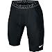 Nike Men's Pro Cool Short Black/Dark Grey/White Size X-Large