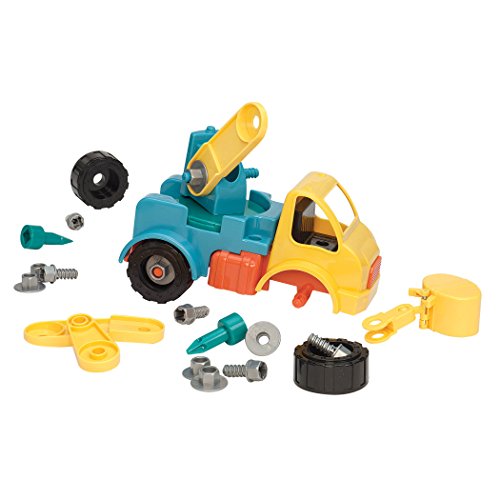 Battat Take-A-Part Toy Vehicles Crane Green