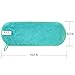 MaryLavender Makeup Remover Cloths,Reusable Super Soft Microfiber Facial Eye Makeup Cleansing Eraser Towel, Makeup Wipes Safe for All Skin Types, 2 Pack,Green