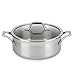 Calphalon AccuCore Stainless Steel Dutch Oven with Cover, 5-Quart