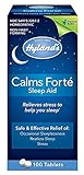 Hyland's Calms Forte Sleep Aid 300 Tablets, Natural Relief of Stress, Sleep, Anxiousness, Nervousness and Irritability (Packaging May Vary)